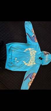 Watson No Mercy Hoodie in Light Blue